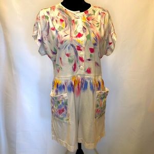 Fun VINTAGE romper / beach coverup
